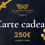 Carte cadeau 250 euros - Angers